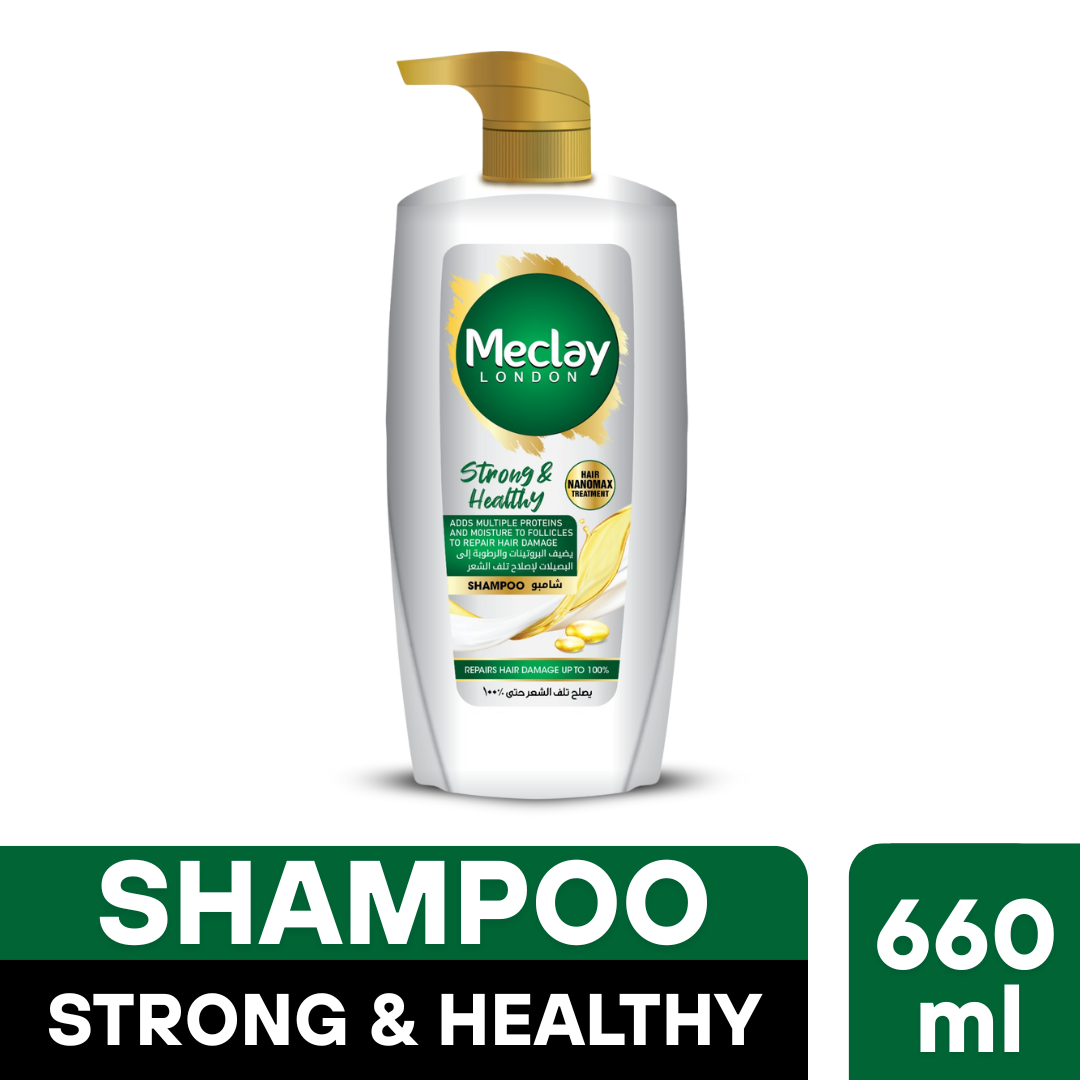 Meclay Shampoo Strong & Health 660ml