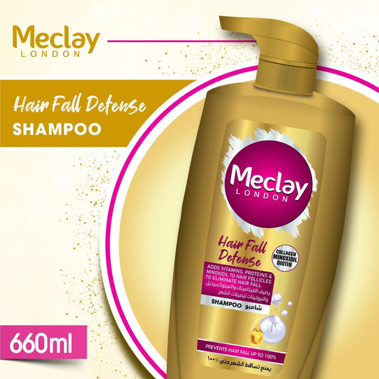 Meclay Shampoo Hair Fall Defense 660ml