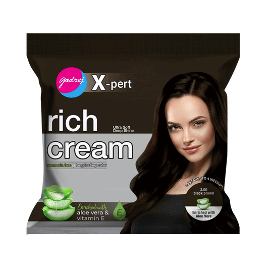 Godrej Cream Hair Colour Black Brown
