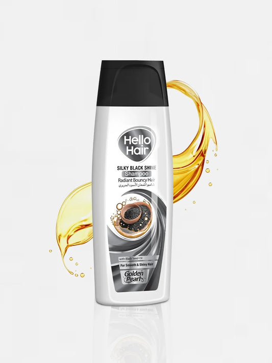 Hello Shampoo Silky Black Shine 185ml