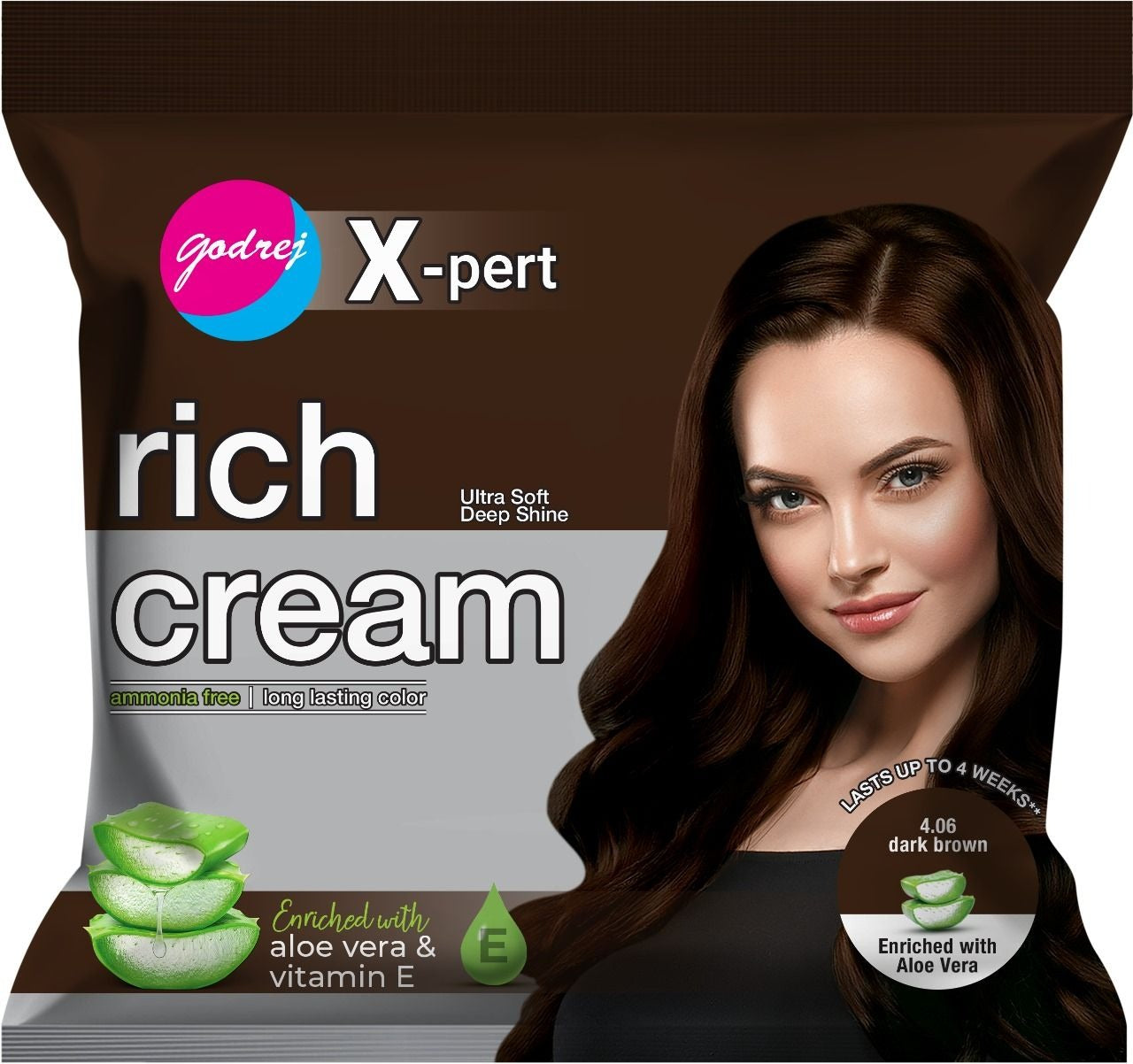 Godrej Cream Hair Colour Dark Brown