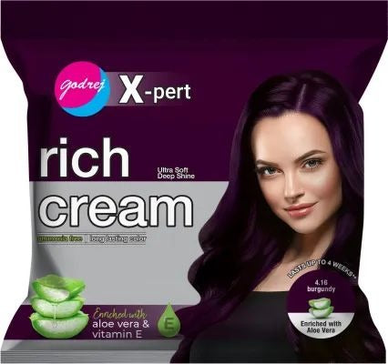 Godrej Cream Hair Colour Burgandy