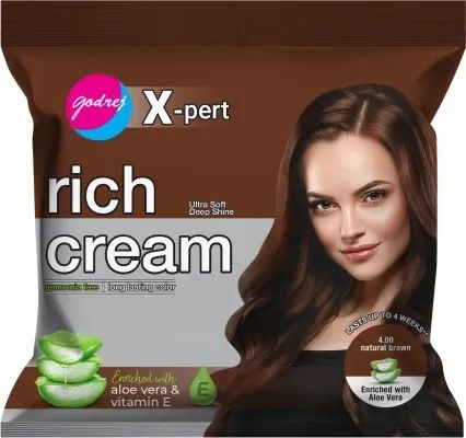 Godrej Cream Hair Colour Natural Brown