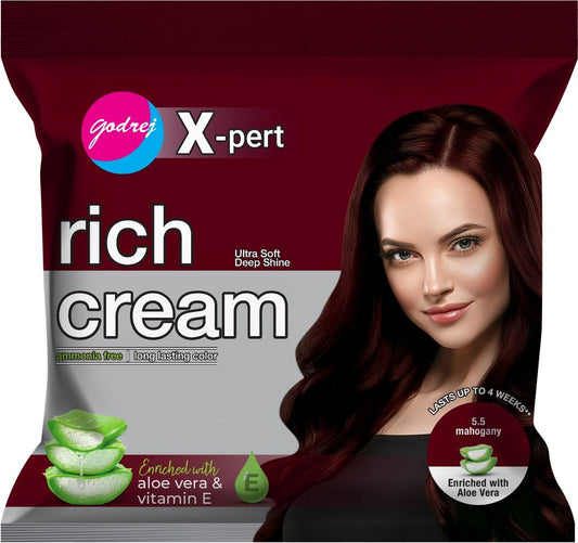 Godrej Cream Hair Colour Mahogany