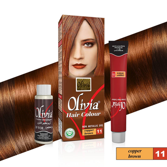 Olivia Hair Colur Copper Brown 11