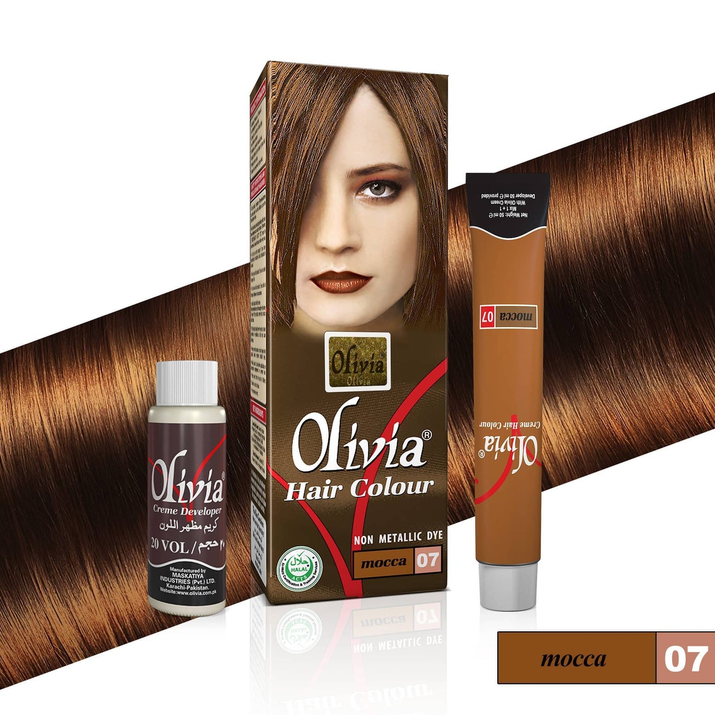 Olivia Hair Colur Burgundy 08